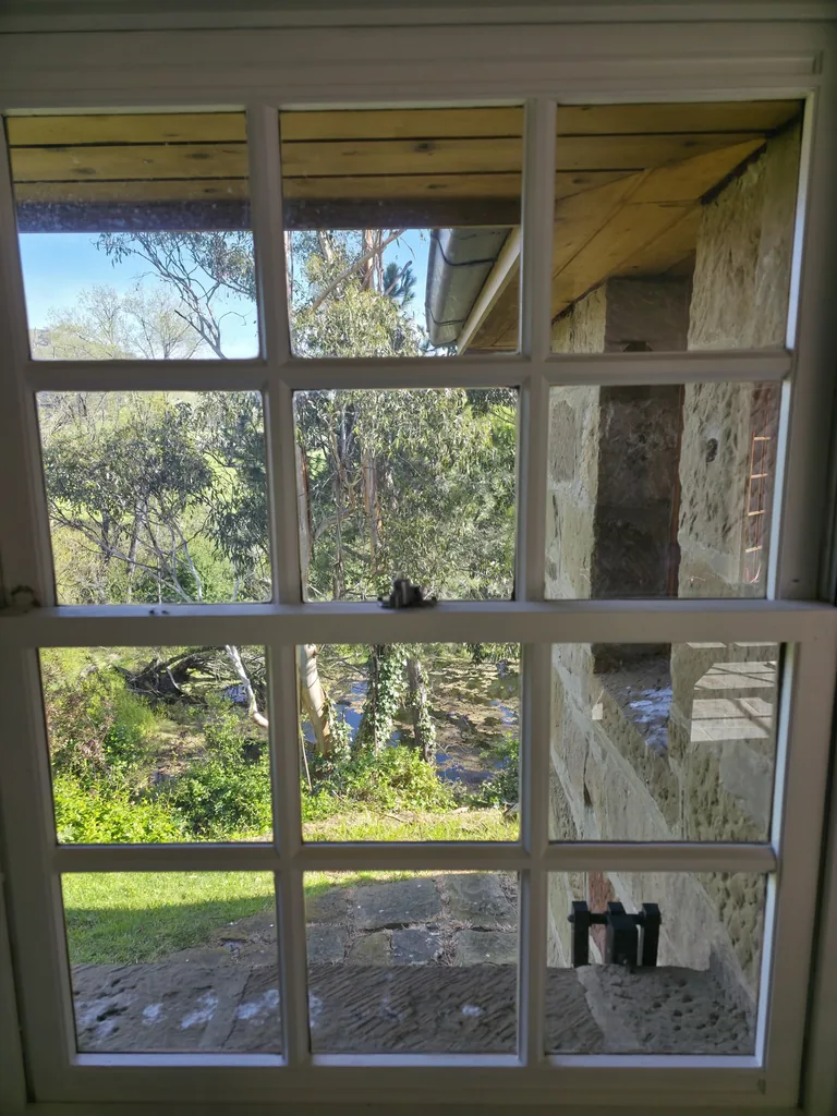 Kitchen window and frame